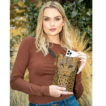 Load image into Gallery viewer, Mary Frances Gone Wild Crossbody Phone Bag