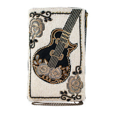 Load image into Gallery viewer, Mary Frances Guitar Player Crossbody Phone Bag