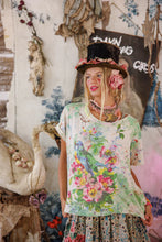 Load image into Gallery viewer, Magnolia Pearl Floral Songbird Art Class T