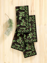 Load image into Gallery viewer, April Cornell Holly Napkin (set of 4)