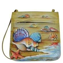Load image into Gallery viewer, Slim Crossbody With Front Zip Gift of the Sea