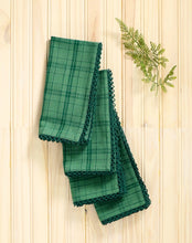 Load image into Gallery viewer, April Cornell Ivy Plaids Napkin (set of 4)