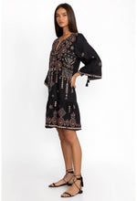 Load image into Gallery viewer, Johnny Was Faye Kimono Sleeve Flounce Dress