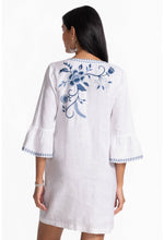 Load image into Gallery viewer, Johnny Was Madalei Ruffle Sleeve Linen Dress