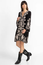 Load image into Gallery viewer, Johnny Was Liona Velvet Kimono Sleeve Dress