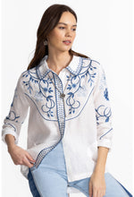 Load image into Gallery viewer, Johnny Was Madaleina Western Linen Jacket