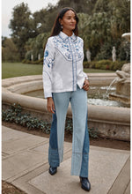 Load image into Gallery viewer, Johnny Was Madaleina Western Linen Jacket