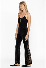 Load image into Gallery viewer, Johnny Was Stretch Velvet Baby Boot Legging Jenai