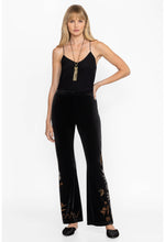 Load image into Gallery viewer, Johnny Was Stretch Velvet Baby Boot Legging Jenai