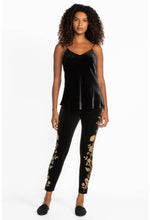 Load image into Gallery viewer, Johnny Was Nyomi Stretch Velvet Legging