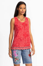 Load image into Gallery viewer, Johnny Was Wayne Tank