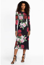 Load image into Gallery viewer, Johnny Was Maria Rosa Lolia Mesh Midi Dress