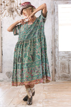 Load image into Gallery viewer, Magnolia Pearl Blockprint Taigi Dress