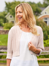 Load image into Gallery viewer, April Cornell Memories Cropped Sweater