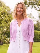 Load image into Gallery viewer, April Cornell Memories Cropped Sweater