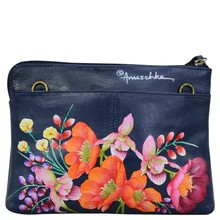 Load image into Gallery viewer, Anuschka Three-in-One Clutch Moonlit Meadow