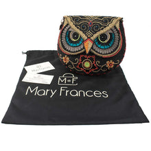 Load image into Gallery viewer, Mary Frances Night Owl Handbag