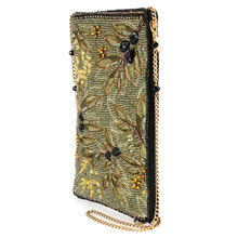 Load image into Gallery viewer, Mary Frances Olive Branch Crossbody Phone Bag