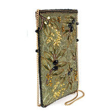 Load image into Gallery viewer, Mary Frances Olive Branch Crossbody Phone Bag