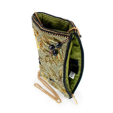 Load image into Gallery viewer, Mary Frances Olive Branch Crossbody Phone Bag