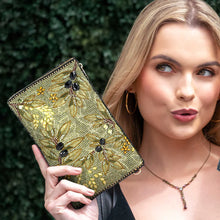 Load image into Gallery viewer, Mary Frances Olive Branch Crossbody Phone Bag