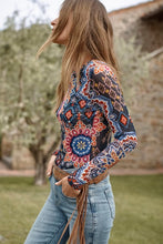 Load image into Gallery viewer, Johnny Was Natalie Long Sleeve Mesh Tee