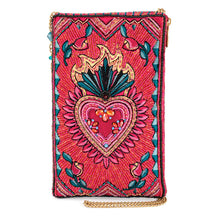 Load image into Gallery viewer, Mary Frances Pure Passion Crossbody Phone Bag