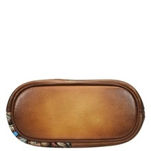 Load image into Gallery viewer, Anuschka Organizer Crossbody With Extended Side Zipper Elephant Mandala