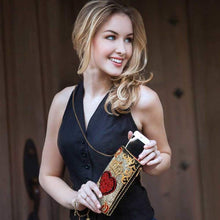 Load image into Gallery viewer, Mary Frances Queen Of Hearts Crossbody Phone Bag