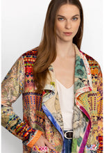 Load image into Gallery viewer, Johnny Was Mosaic Sherpa Jacket (Reversible)