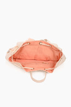 Load image into Gallery viewer, America and Beyond Rose Gold Emb Backpack