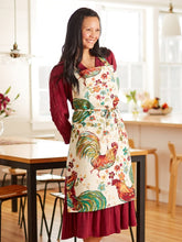 Load image into Gallery viewer, April Cornell Rooster Chef Apron