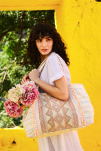 Load image into Gallery viewer, America and Beyond Rose Gold Tote