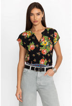 Load image into Gallery viewer, Johnny Was Spark Dolman V-Neck Tee