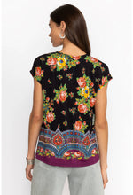 Load image into Gallery viewer, Johnny Was Spark Dolman V-Neck Tee
