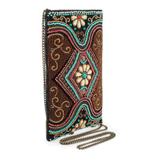 Load image into Gallery viewer, Mary Frances Tapestry Crossbody Phone Bag