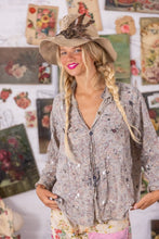 Load image into Gallery viewer, Magnolia Pearl Twill Blockprint Kelly Western