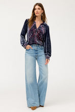 Load image into Gallery viewer, Johnny Was Velvet Button Front Blouse