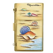 Load image into Gallery viewer, Anuschka Cell Phone Case & Wallet Gift of the Sea