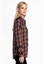 Load image into Gallery viewer, Johnny Was Sezana Puff Sleeve Western Shirt