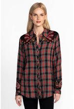 Load image into Gallery viewer, Johnny Was Sezana Puff Sleeve Western Shirt