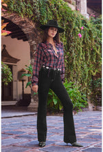 Load image into Gallery viewer, Johnny Was Sezana Puff Sleeve Western Shirt