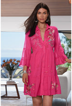 Load image into Gallery viewer, Johnny Was Erinn Easy Tiered Dress (Slip)