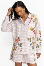 Load image into Gallery viewer, 3J Workshop Adele Gingham Pocket Overshirt