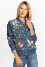 Load image into Gallery viewer, Johnny Was Heron Button Up Bomber Jacket
