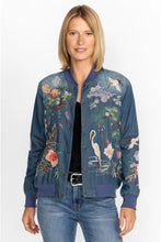 Load image into Gallery viewer, Johnny Was Heron Button Up Bomber Jacket