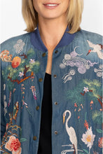 Load image into Gallery viewer, Johnny Was Heron Button Up Bomber Jacket