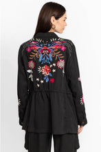 Load image into Gallery viewer, Johnny Was Mika Paris Drawstring Military Jacket