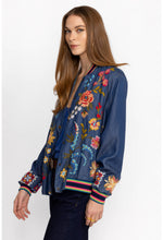 Load image into Gallery viewer, Johnny Was Dionne Snap Front Bomber Jacket