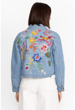 Load image into Gallery viewer, Johnny Was Jeanette Cropped Denim Jacket